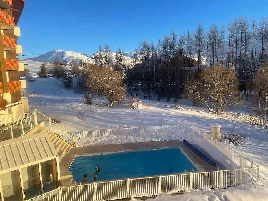 Apartment Pierre Et Vacances Les Bergers Au Pied Des Pistes & Piscine -Sauna & Balcon Sud Alpe d'Huez Frankreich